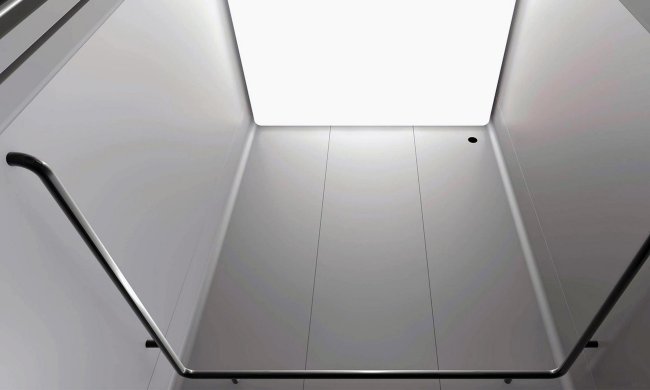 Design výtahu Hitachi od Naoto Fukasawy